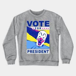 vote clown Crewneck Sweatshirt